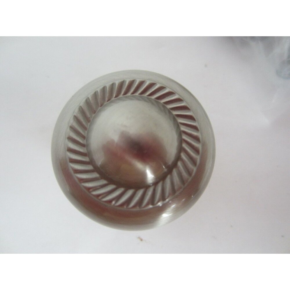 ALLISON pewter nickle cabinet drawer knobs pulls - 5 NEW BP53022-G10